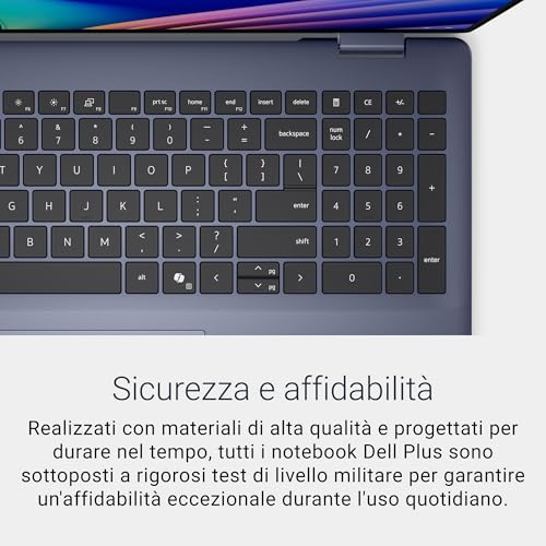 16 Plus 2-in-1 Copilot+ PC DB06250 16" 2.5K Mini-LED HDR600 Touchscree, Intel Core Ultra 7 Serie 2, Intel Arc, 16 GB RAM, 1 TB SSD, Windows 11 Home, Tastiera retroilluminata QWERTY, Blue - Notebook - Immagine 10