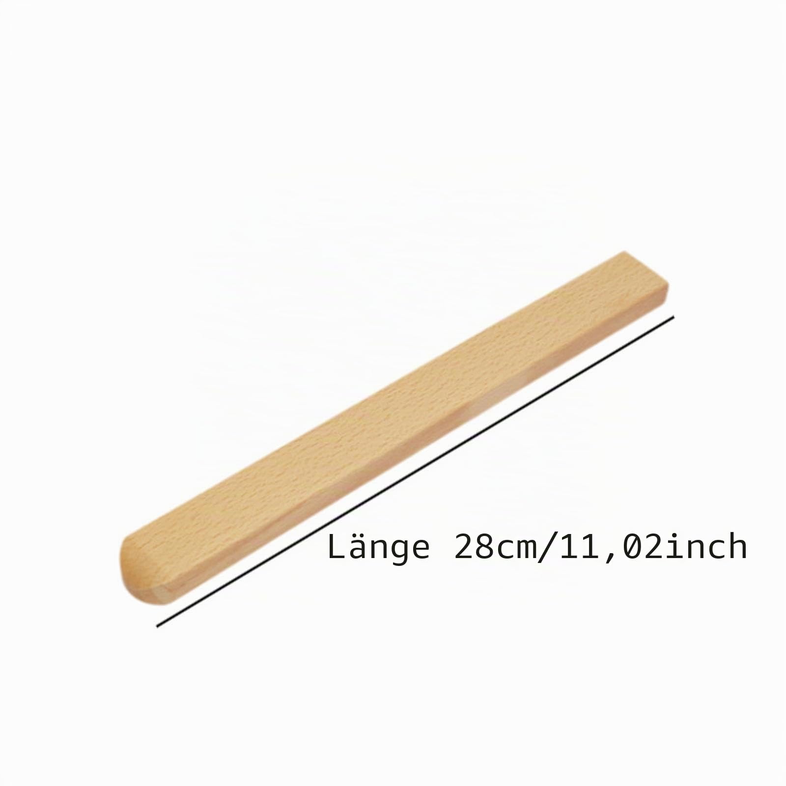 Holz-Campingstuhl-Armlehnen-Ersatz für Klappstühle Backpacking Outdoor-Möbel Garten Picknick Armpolster 28,0 cm