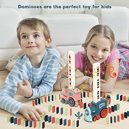 Set de Juego Domino Train para Niños 100 Piezas miniatura 3