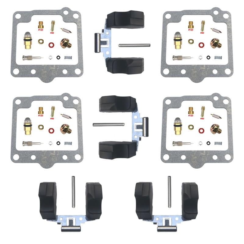 Kit réparation carburateur GSX750 1980-1981 avec flotteur et pointeau nitrile