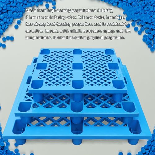 Paletas de plástico impermeables para almacenamiento en garaje y sótanos 8