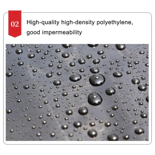 Bâche étang polyéthylène haute densité de qualité supérieure - 6