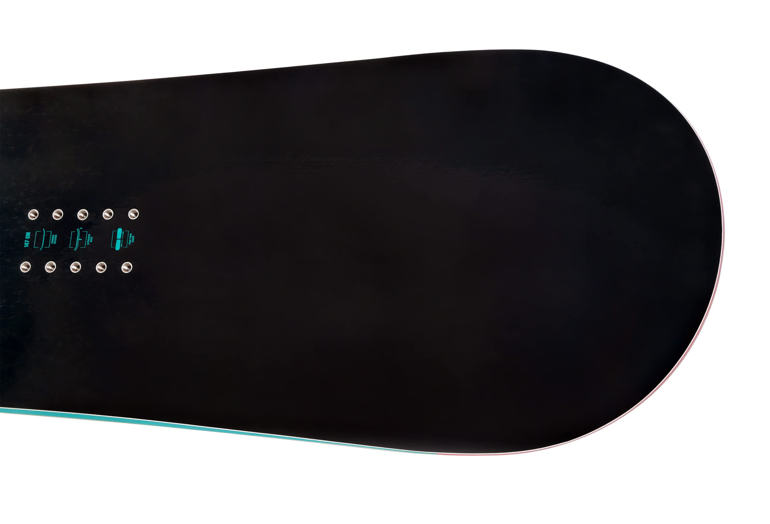 RAVEN Snowboard Pure Black (163cm Wide)