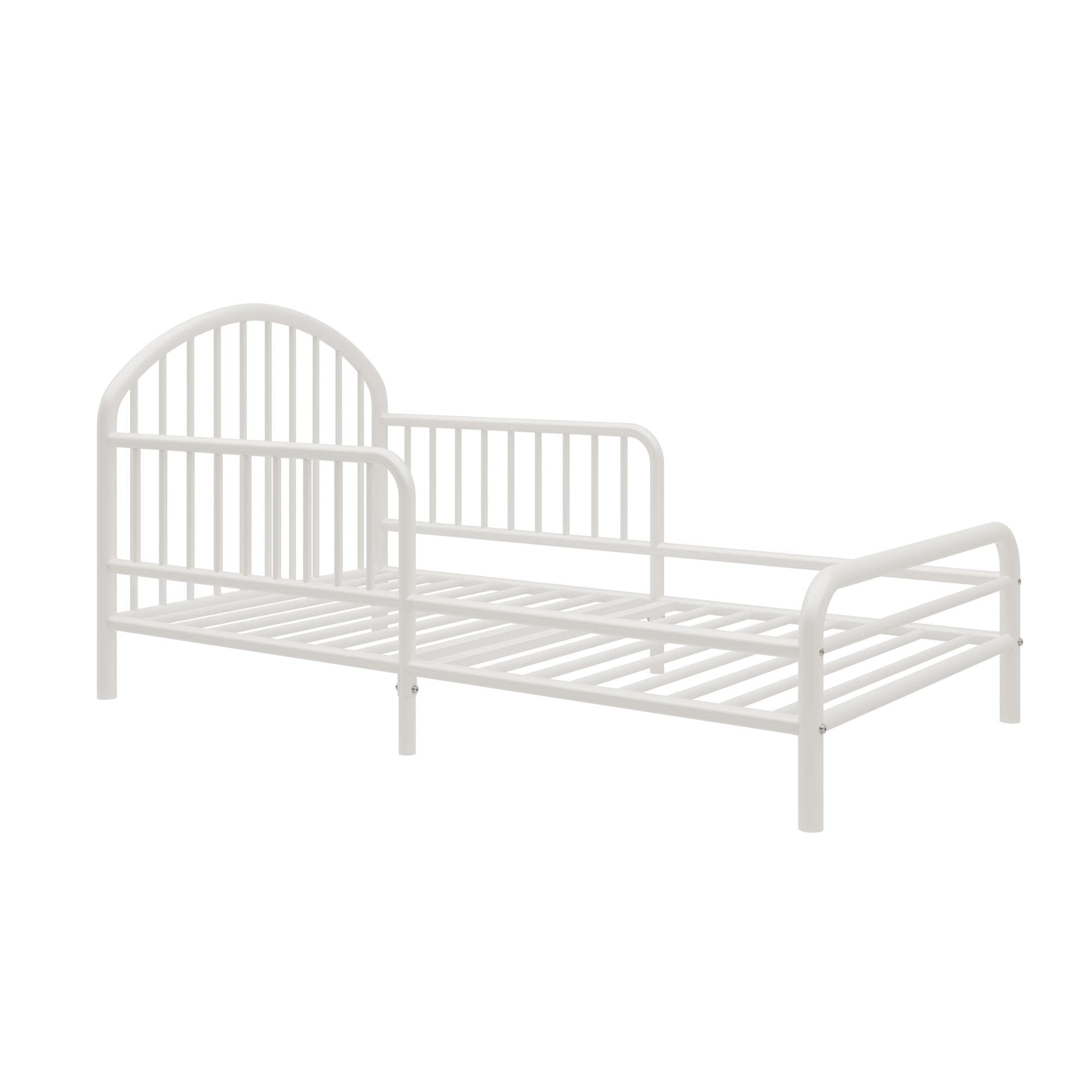 Little Seeds River Metal Toddler Bed, White