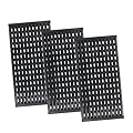 17" x 8 1/2" Porcelain-Enameled Cooking Grid Grates Replacement for Charbroil Tru-Infrared 3 Burner 463344015 463371116 463370719 463336016 463343819, G460-0500-W1 Emitter Plates for Char-Broil