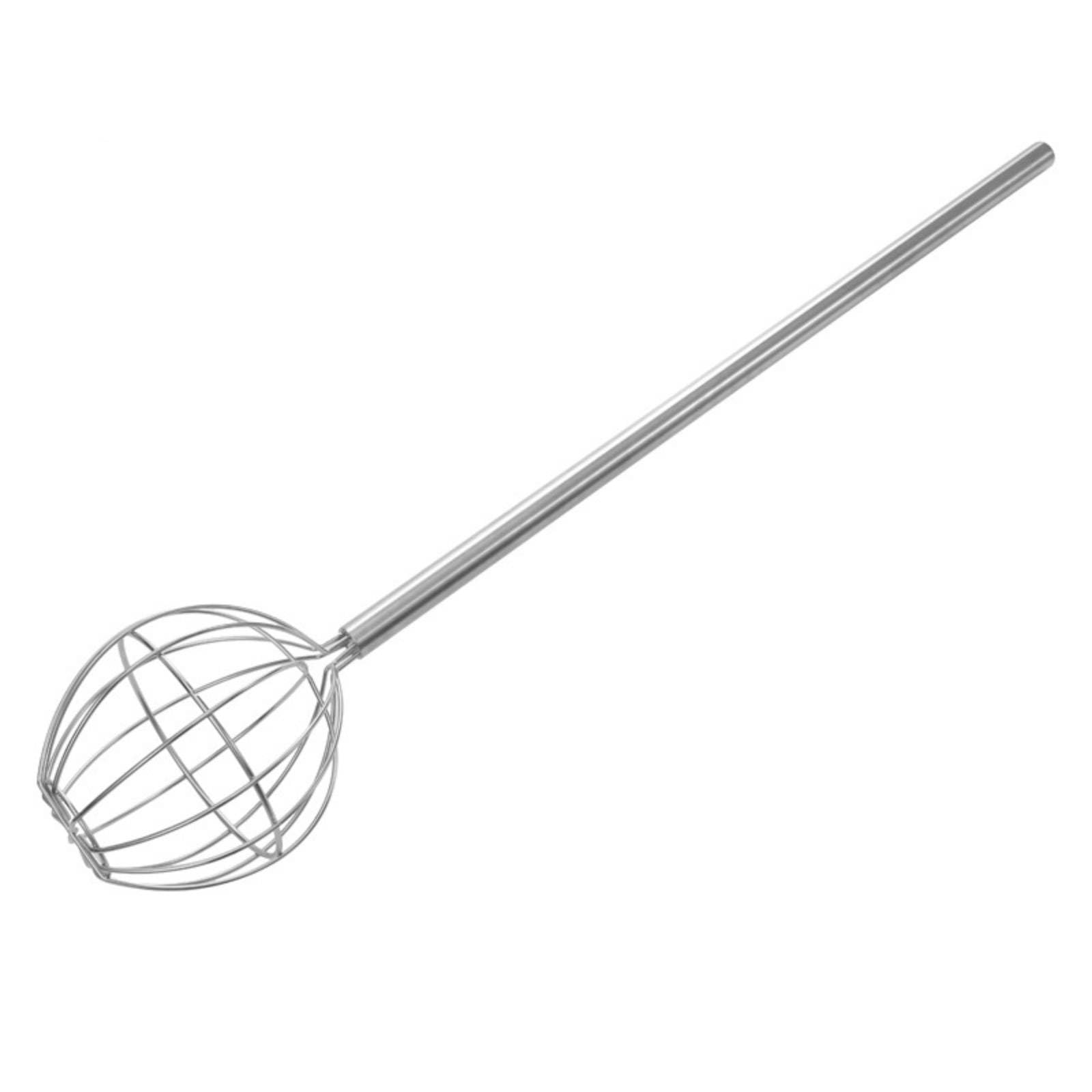 de Acero Inoxidable Manual Varilla de Cocina de Huevos Construcción Metálica Robusta y Duradera Control Preciso en Mezclas Adecuado para Panadería Restaurante Cocina en Casa, 48 Pulgadas