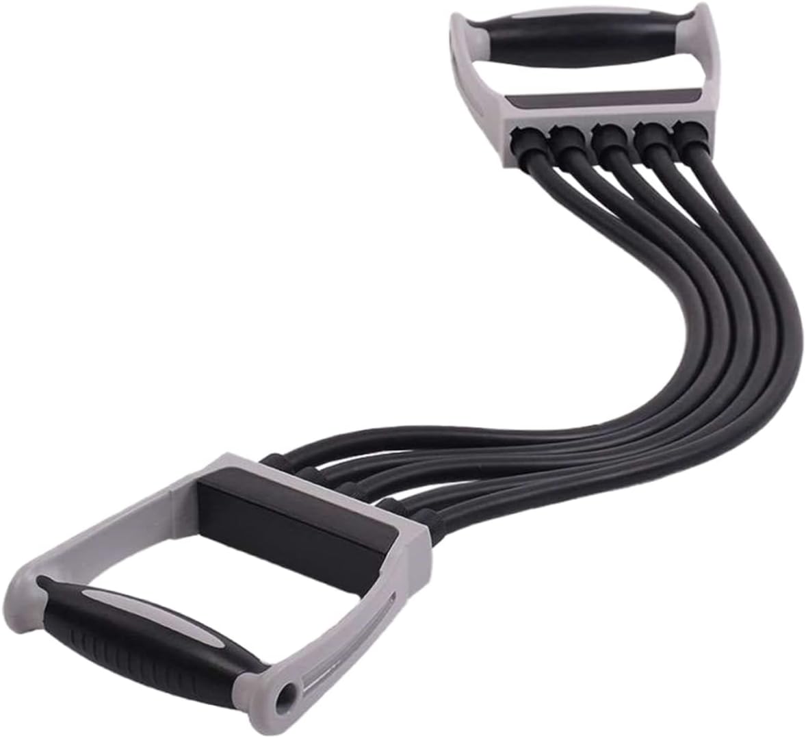 1Pc Elastic String Wall Pulley Fitness Rope for Upper Body Workout Detachable Strength Training Equipment for Chest Arms and Back with Ergonomic Grip