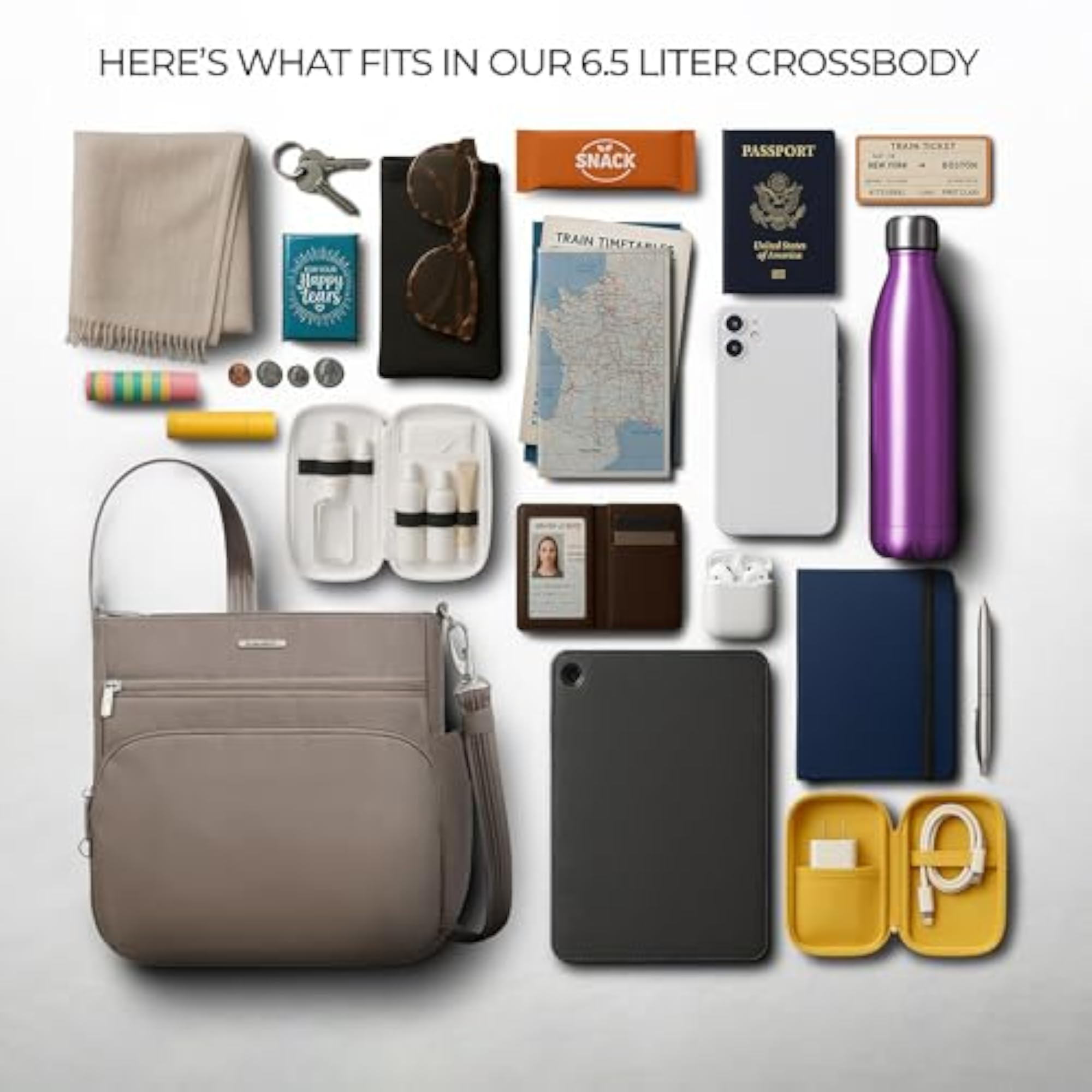 Classic Anti-Theft Crossbody Bag, Stylish Everyday Accessory