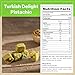 Eastanbul Turkish Delight Pistachio, 8.8oz, Turkish Delights Candy, Gourmet & Double Roasted Pistachios Filled, Rich Nuts Content, Lokum, Loukoumi, Vegan Gifts, Gluten Free