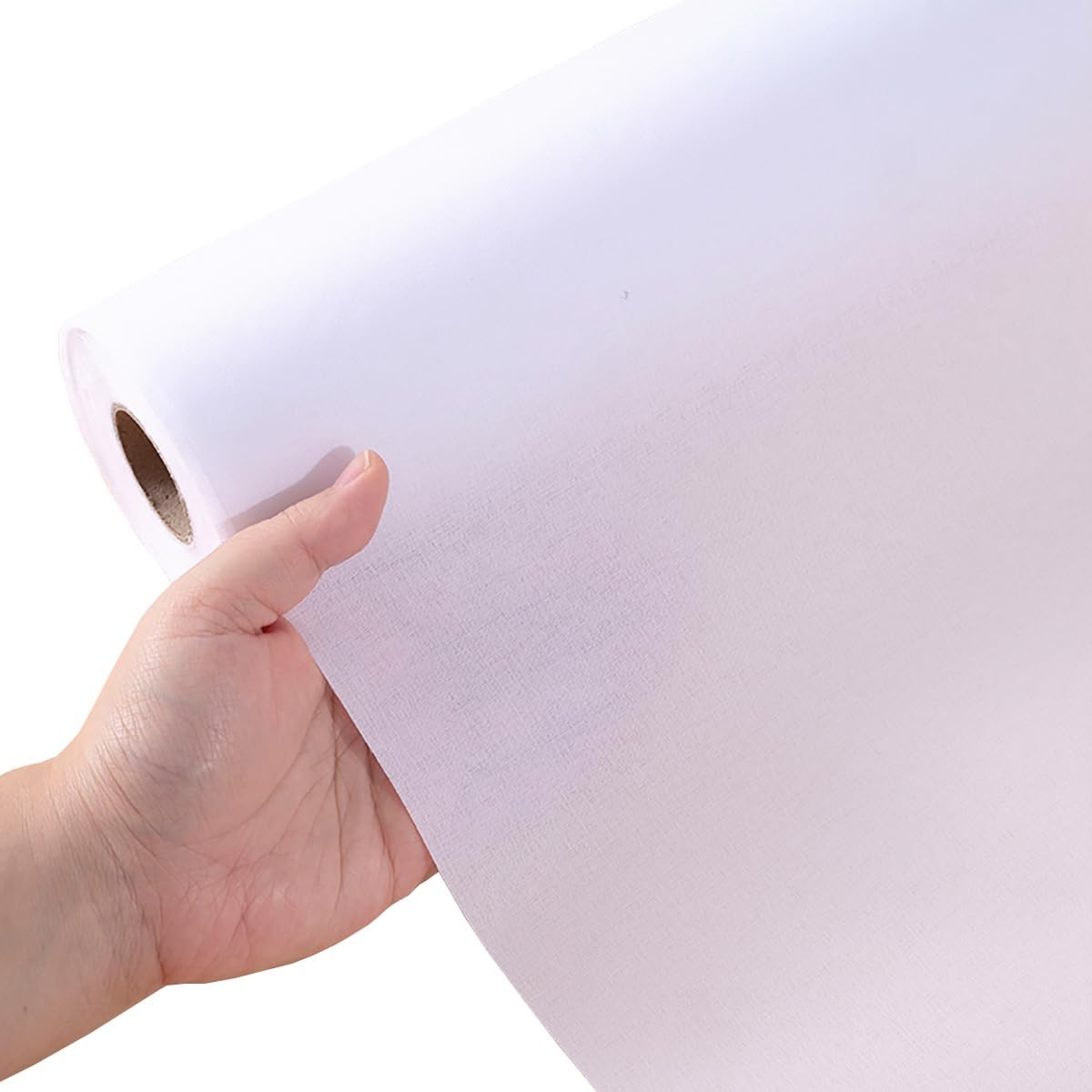 Heavy Weight White Iron-On Non-Woven Fusible Interfacing for Sewing:11.2 Inch x 10 Yard Heavy Weight Non-Woven Interfacing Iron On Polyester Single-Sided Interfacing for DIY Crafts Supplies,