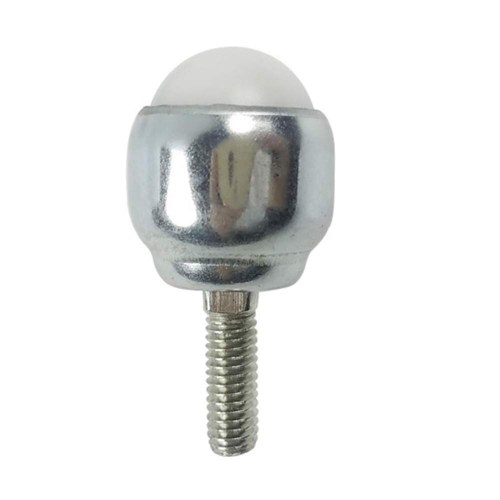 WAAZVXS 10pcs CY-25D 1-inch M8 x 20mm Male Thread Bolt Type Nylon Ball Transfer Bearing Unit Conveyor Roller Wheels Flange