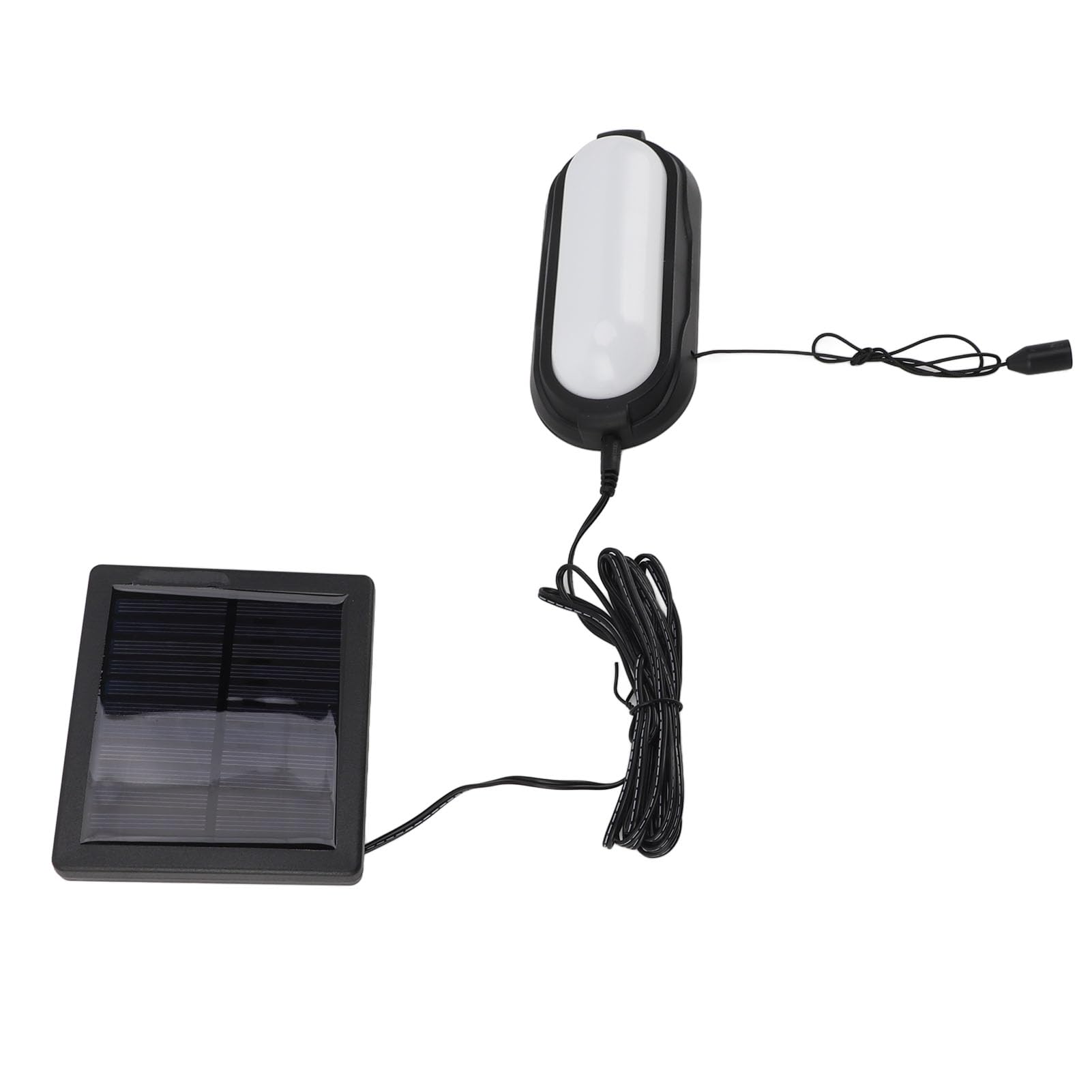 Lampes Solaires d'intérieur, Lampes Solaires pour Parapluie avec Télécommande, Interrupteur à Cordon étanche, Lumière Blanche pour Garages, Tonnelles, Hangars, Terrains de