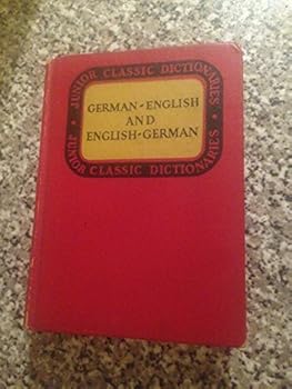 Hardcover Junior Classic German Dictionary Book