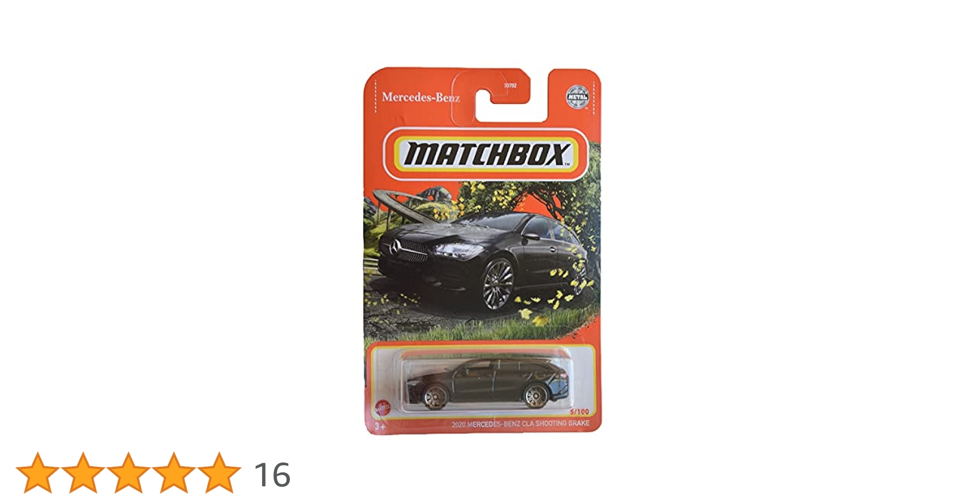 Matchbox 2020 Mercede Benz CLA Shooting Brake, [Black] 5/100