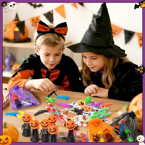 CY2SIDE 12 Pack Halloween Party Favors for Kid Girl Boy Trick or Treat Gift - image 5