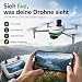 GPS Kamera-Drohne P31 – Ultra-HD 8K Luftaufnahmen, Brushless-Motoren, Follow-Me, Auto-Start/Landung, FPV Livebild, Gestensteuerung, App-Steuerung, motorisierte Kamera, faltbar
