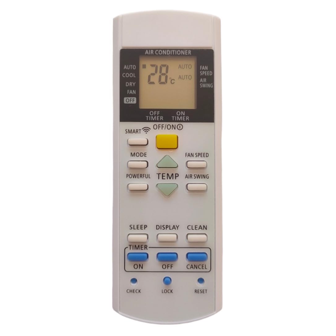 Upix AC Remote No. 29G, Compatible/Replacement for Panasonic AC Remote Control (Exactly Same Remote Will Only Work) (B0BVZVHQCY) Amazon Price History, Amazon Price Tracker
