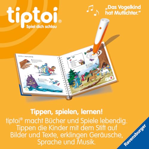 tiptoi® Darro Drache und die Sache mit dem Mut, Gefühle-Buch für Kinder ab 4 Jahre (Bildergeschichten über den Umgang mit Gefühlen)