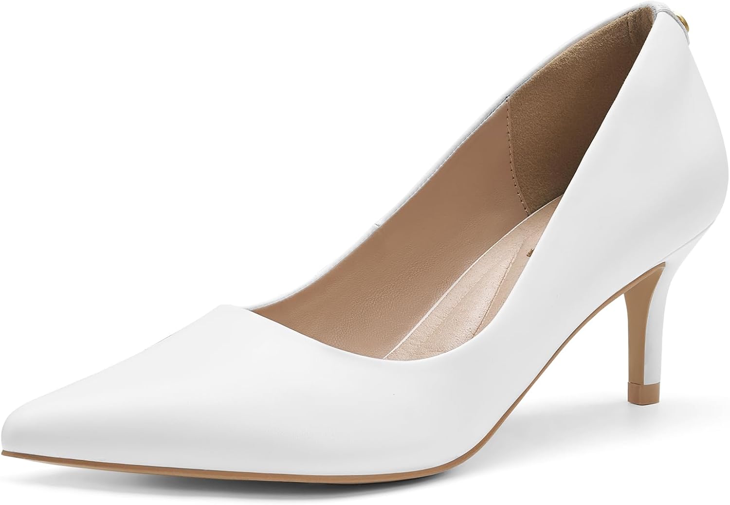 ZURIN Women's Pointed Toe Comfortable Stiletto Heels Closed Toe Dress Pumps Shoes for Wedding Work Office Business 2 1/2 inch