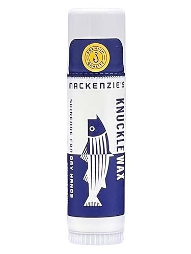 MacKenzie's Palo de cera para nudillos - Regalos para pescador - Regalos para hombres - Regalos para mujeres - Reparación de manos - Hidratante