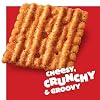 Cheez-It Grooves Crunchy Snack Crackers, Lunch Snacks, Pantry Size, Loaded Nacho, 9oz Box (1 Box)