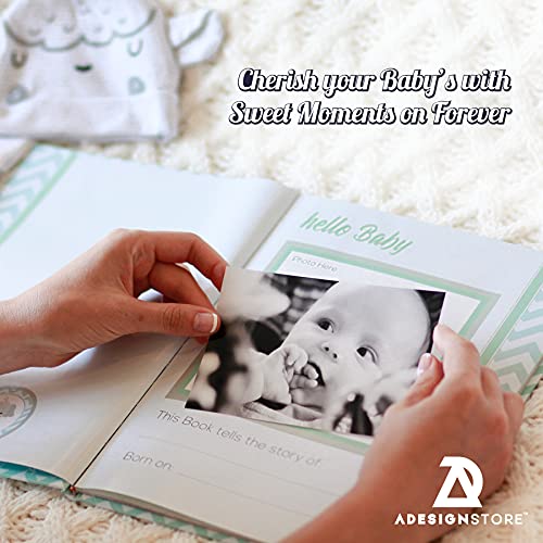 Baby Memory Book - Pasgeboren Journal - Baby Eerste Jaar Boek Album - Baby Shower Book Gift - Baby Keepsake Mijlpaal… - Image 6