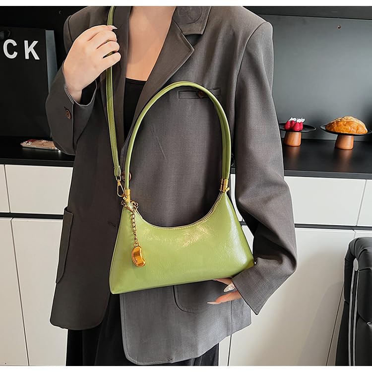 NEBIL Shoulder Bag for Women Vintage Purse Handbags Retro Purse Hobo Underarm Bag with 2 Straps2