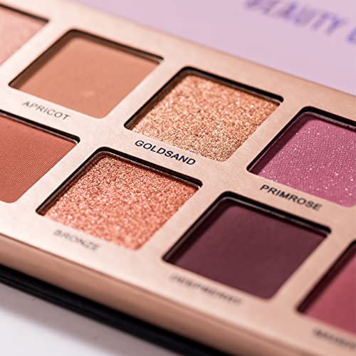 Myuango Gentle As Ever Eyeshadow Richly Pigmented Soft And Smooth Powder Blendable Waterproof Matte Shimmer Makeup Palette Purple Long Lasting Pallet Eye Makeup #TOP5