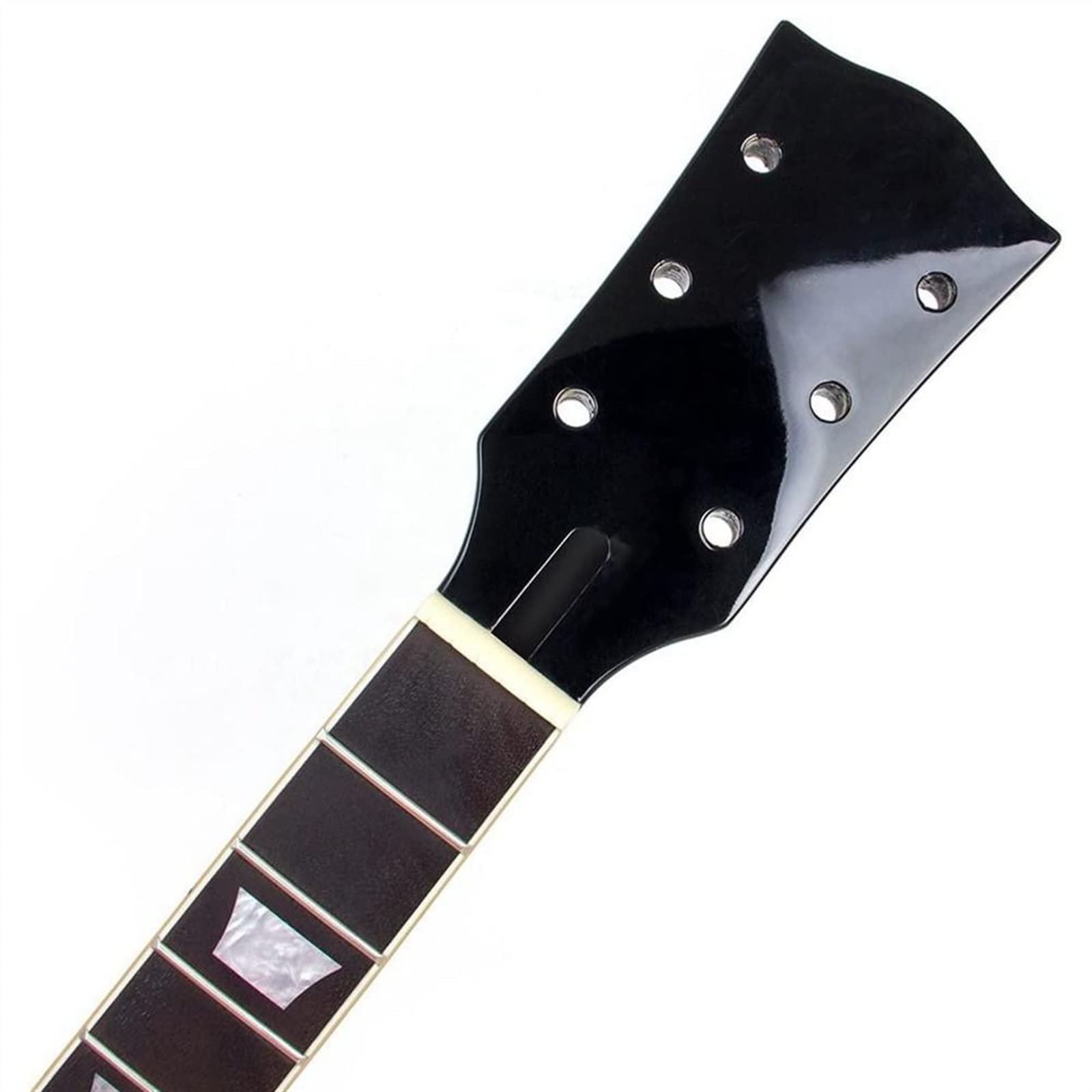 Uchwyt do gitary elektrycznej 22 progi solidny uchwyt gitarowy z drewna klonowego palisander do gitary elektrycznej