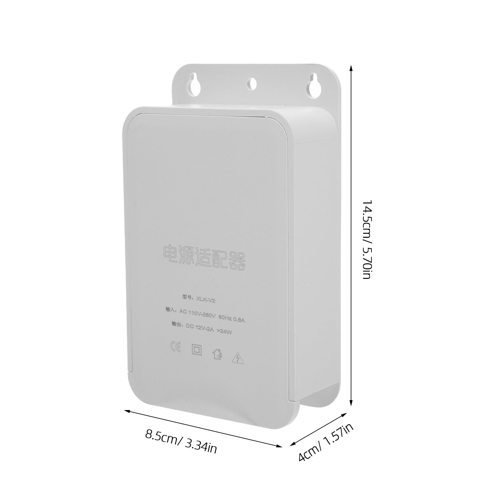 MAGICLULU Scatola di Derivazione Esterna 4 Pezzi Custodia Protettiva per Prese Elettriche, Resistente alle Intemperie Sigillatura Cavi, per Sistemi di Monitoraggio e Installazioni Outdoor
