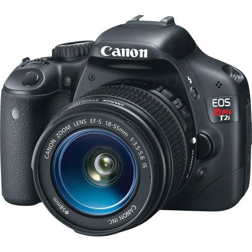 Canon EOS REVEL t2i 一眼レフカメラ　レンズ付き Amazon | Canon EOS Digital Rebel T2i デジタルカメラ使用/18-55 F3.5