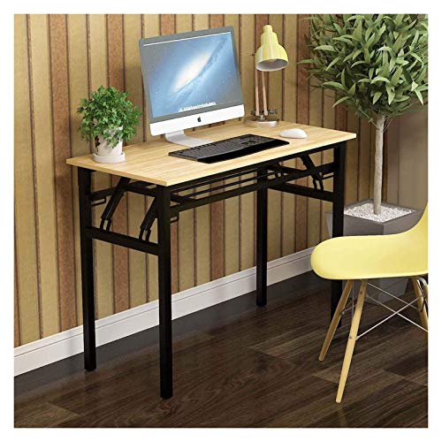 Klappbarer Computertisch Home-Office-Tisch Klappbarer Studiertisch für Studenten Schreibtisch PC Laptop Gaming Workstation Möbel Set für