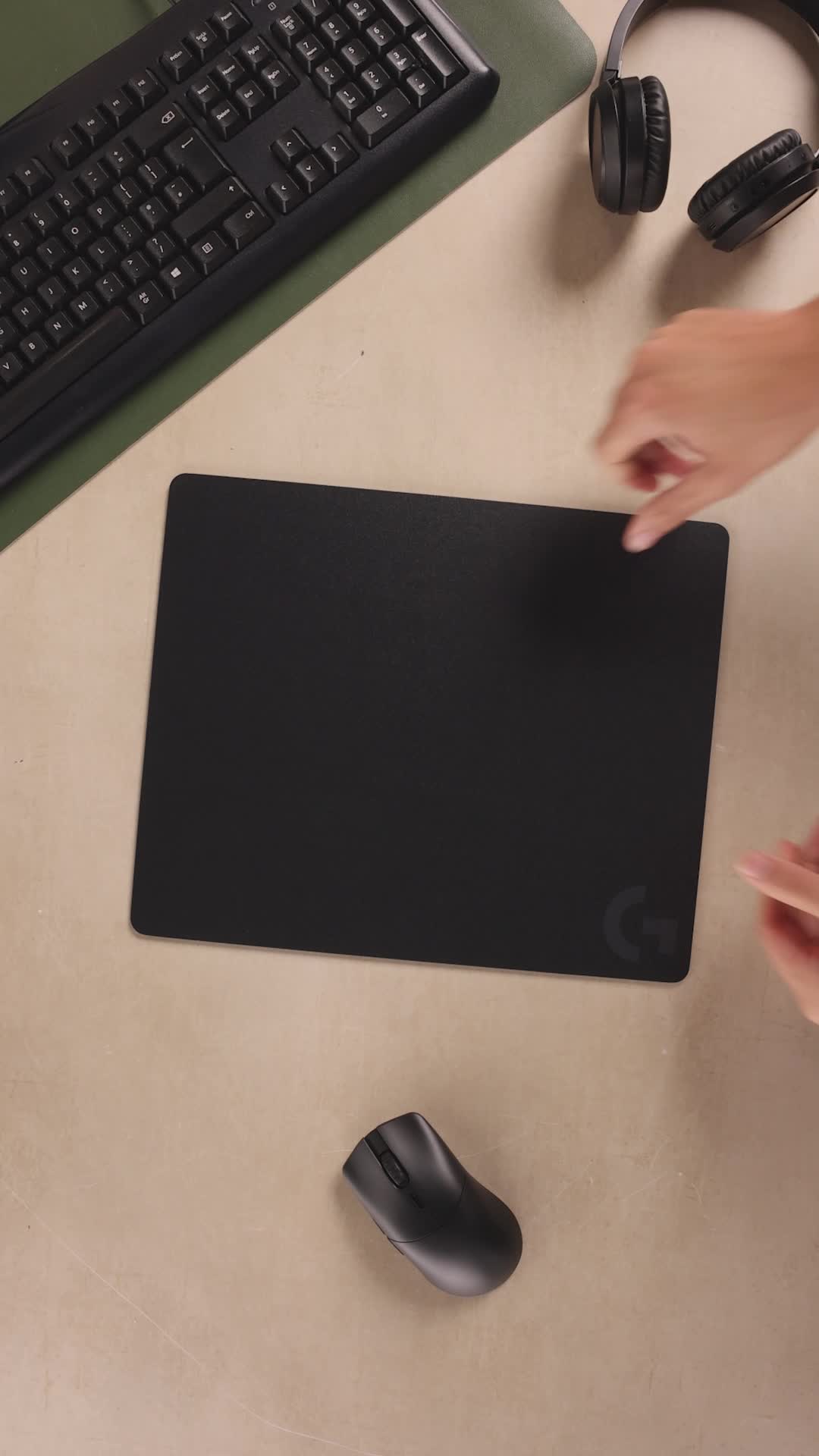 Black Grey White Gaming Mouse Pad Desk Pad XL 31.5×11.8 Inch Japanese Anime Geometric Cool Extended Mousepad 30X80cm With Non-Slip Rubber Base Stitched Edge Large Desk Mat For Gamer Office Home - Foto 5