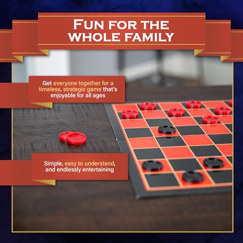 Continuum Games CG1604 Checkers Family Traditions Board Games thumb #2