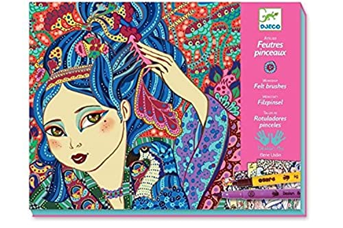 Djeco Art Kit Cherry Tree Girls (Felt Tip Markers)