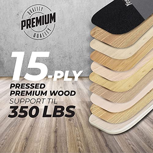 Yes4All 8GHV Balance Board, Surf Balance Board Trainer thumb #6