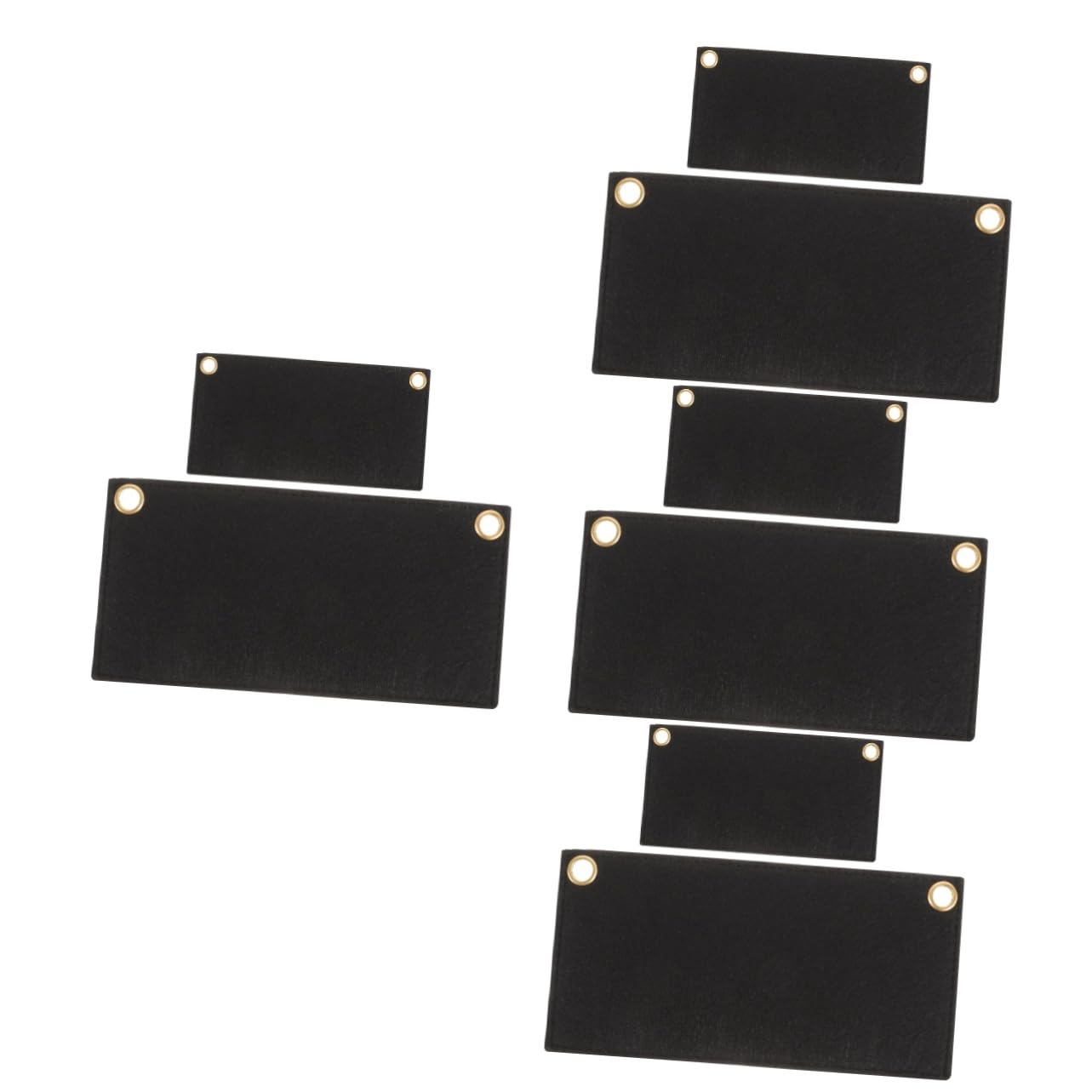 Ipetboom 4sets Handbag Inserts Organizer Bag Divider Organizer Insert and Compact 2pcs*4