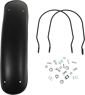 ibasenice Moter Motocicleta Escudo De Lama Do Motor Guarda Dianteira Guarda-Lamas De Motocicleta Protetor De Pneus De Motocicleta Universal Mud Flaps Motocicleta Respingos Guarda Ajustável