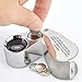 iKKEGOL 40X 25mm All Metal Magnifier Jeweler LED UV Lens Jewelery Loupe Magnifier (LED Currency Detecting/Jewelry Identifying Type)