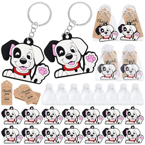 CiciBear 60 Pack Dog Party Decorations for Guests, 20 Dalmatian K...