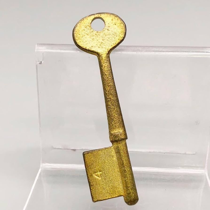 Amazon.co.jp: 真鍮製 棒鍵 No.4 アンティーク ブランクキー
