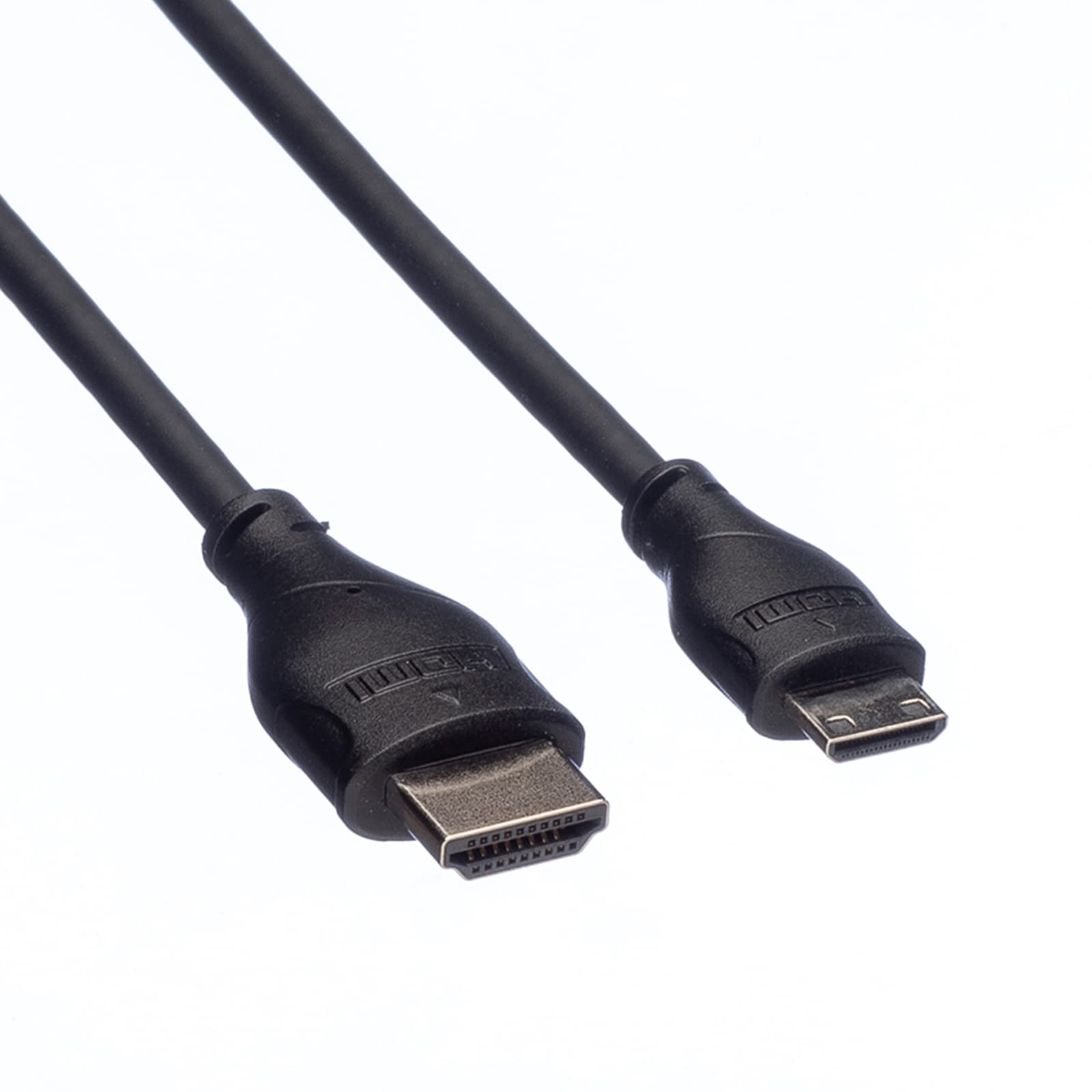 ROLINE Cable High Speed con Ethernet (Conector HDMI a Conector Mini HDMI, 0,8m)