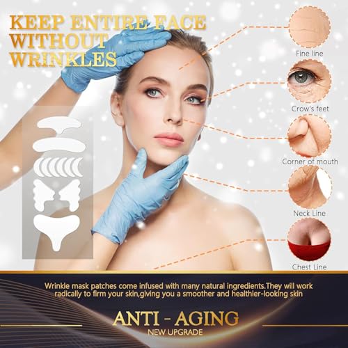 Wrinkle Patches - Silicone Facial Pads for Fine Lines