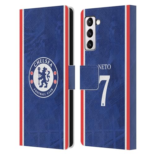 Évitez les Rayures Samsung S21+ Étui Chelsea FC Pedro Neto Portefeuille Cuir Antichoc