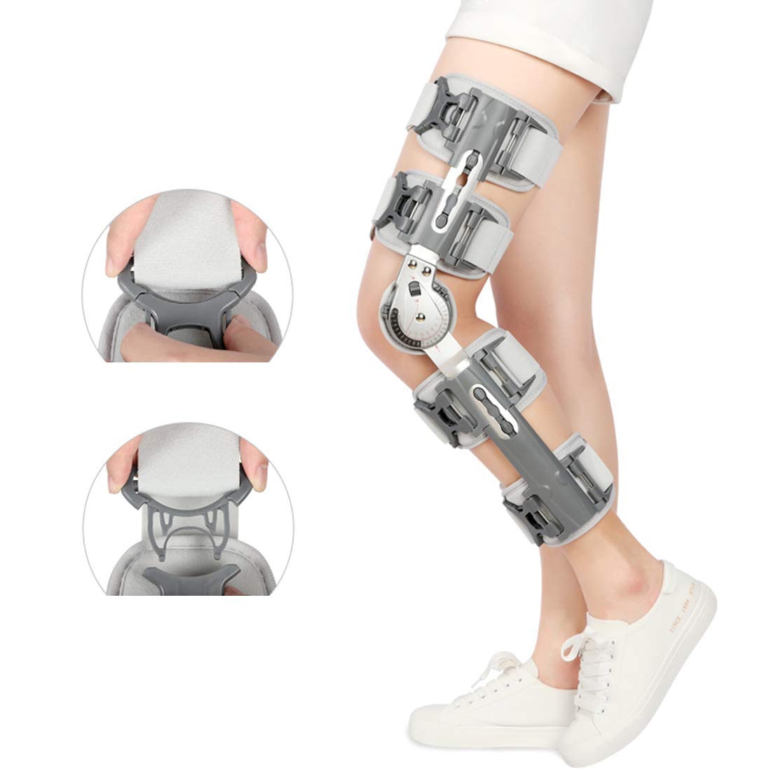 Buy Hinged Knee Brace w/Single Airbag ROM Adjustable Post Op Knee