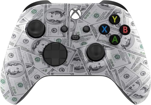 Image of Custom Controllerzz Wireless Controller for Microsoft Xbox Series X /S & Xbox One - Custom Soft Touch Feel - Custom Xbox Series X /S Controller (X /S Money)
