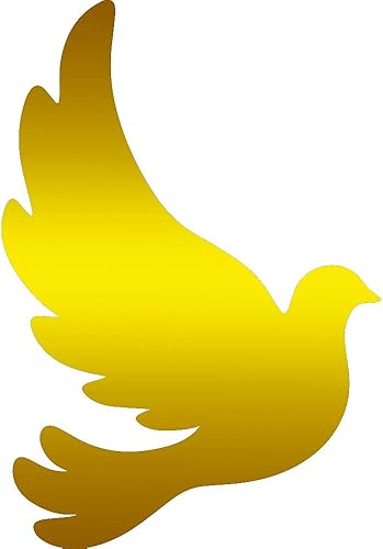 Miniatura 16 de ANGDEST Dove Silhouette (blanco) (juego de 2) calcomanías de vinilo impermeables de alta calidad para teléfono portátil, accesorio de teléfono