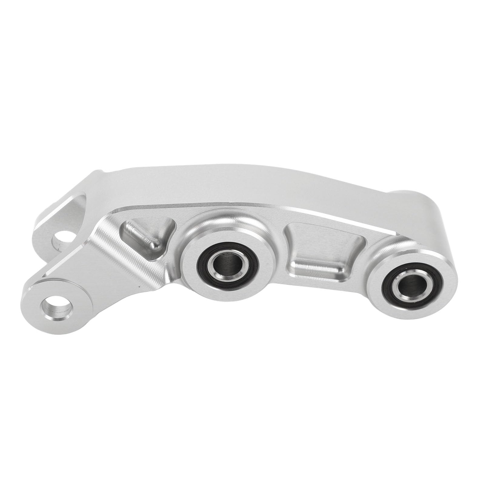 Yctze Link do zawieszenia motocykla do wymiany statywu pochłaniającego wstrząsy na kołnierzu i łatwy w instalacji (SILVER)