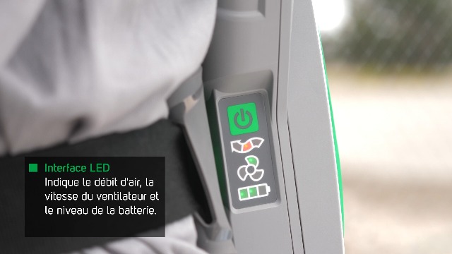Casque de dynamitage de sécurité RPB Nova 3 - Vert (NV3-705-50