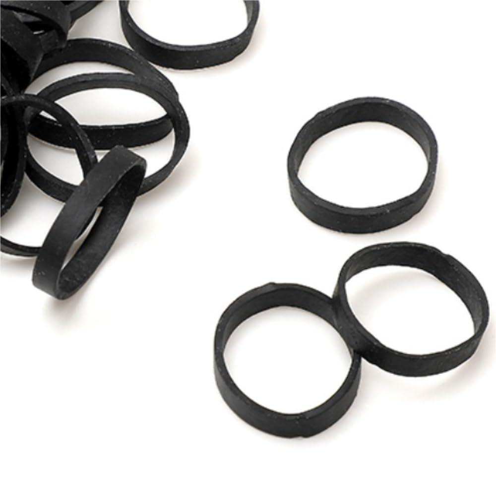 Elastici, Elastici 15x5mm Nero Confezione da 400